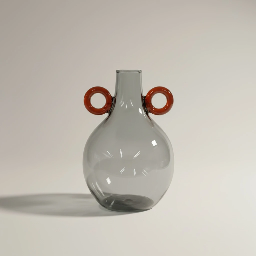 Ваза стеклянная "Wabi Sabi"